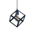 Colgante Ferrolux Decorativo Cubo