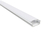 Perfil Candil de Aluminio Embutir con Difusor