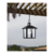 Farol San Justo Recto Negro - comprar online