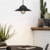Colgante Ferrolux Pantalla de Chapa Negro - comprar online