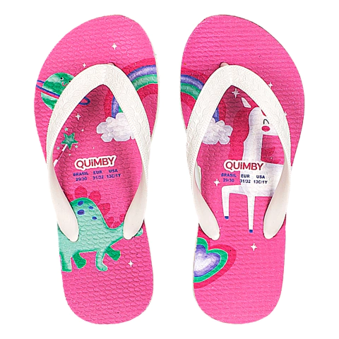 Chinelo unicórnio Quimby