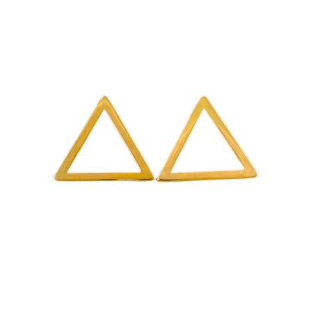 BRINCO TRIÂNGULO VAZADO G