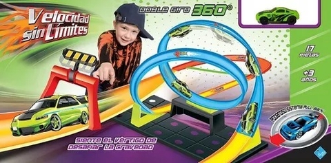 Pista carrera final giro 360