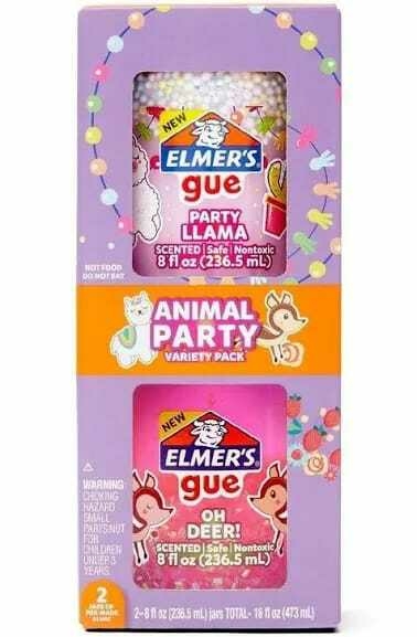 Slime gue animal party elmers,