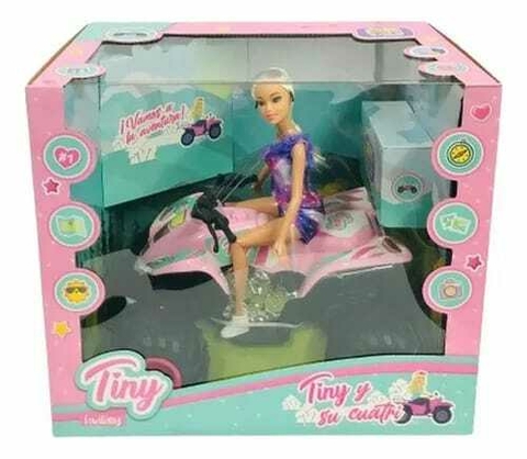 Muñeca Tiny Y Su Cuatriciclo