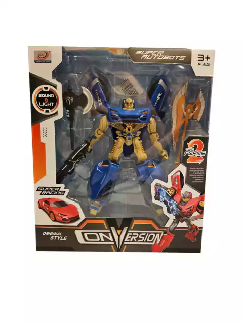 Transformers Conversión Super Racing