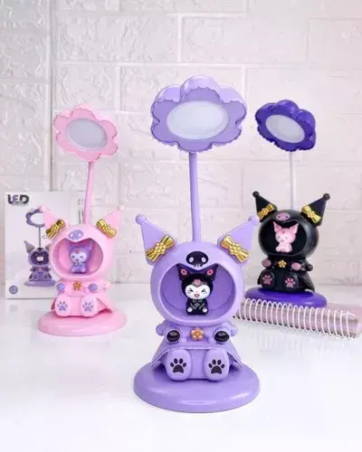 Lampara Kuromi Flor Led Mini Lamp x1 V.colores