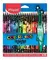 Lapices De Color X24 Maped Color Peps Monster