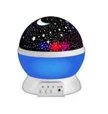 Lampara proyector de estrellas