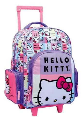 Mochila carro 17 Hello kitty premium