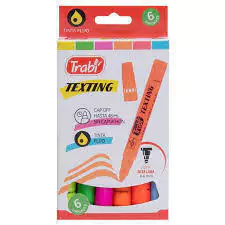 resaltador texting Neón x6