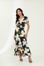 Vestido longo estampado fluity AVE CESAR