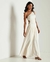 Vestido jersey liso com pedra VOAR