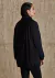 Casaco Vivi preto fluity liso VOAR - comprar online