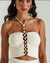 Top argola fluity liso. VOAR