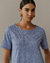 Vestido estampa jeans fluity SIMPLE LIFE - La belle boutiques