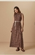 Vestido fluity estampa marrakesh VOAR