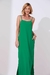 Vestido longo alcinha fluity liso AVE CESAR - La belle boutiques