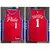 NBA Philadelphia 76ers x Jordan HARDEN #1 - Rojo/Azul - Camisetas Tio Sam