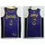 NBA Los Angeles Lakers x Jordan JAMES #6 - Morado/Amarillo - comprar online