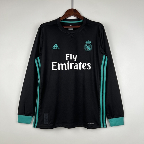 Real Madrid 2017/18 Visita - Manga Larga