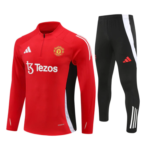 Manchester United 2024/25 Conjunto Deportivo Rojo/Negro - comprar online