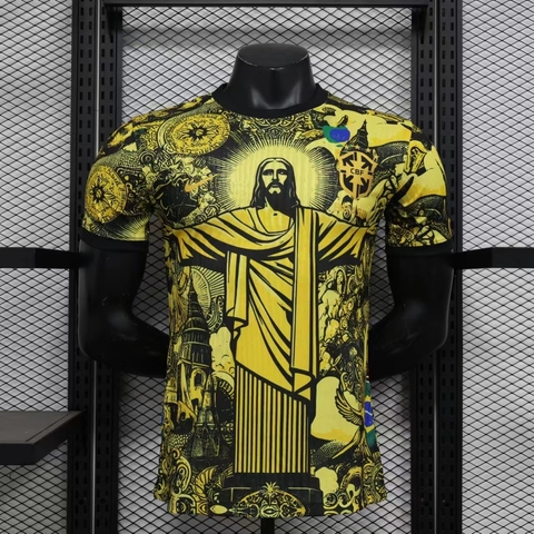Brasil 2024/25 Edición Especial - Cristo Redentor Amarillo - Versión Jugador - comprar online