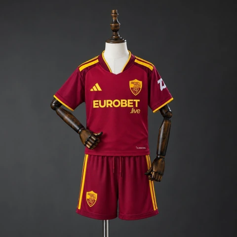 AS Roma 2026/27 Local - Kit Juvenil