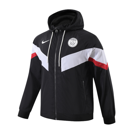 PSG 2023/24 Cortavientos Negro/Blanco