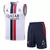 PSG 2023/24 Entrenamiento x Jordan - Blanco/Azul Marino Sin Mangas