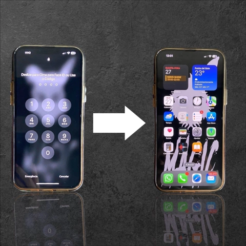 Desbloquear senha (UNLOCK)