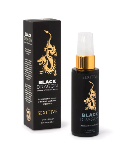 CREMA INTENSIFICANTE DE ERECCIONES Y ORGASMOS 50 ml BLACK DRAGON