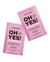 POUCH OH YES! LUBRICANTE REJUVENECEDOR ZONA INTIMA SEXITIVE x unidad