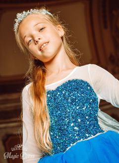 Elsa Frozen Capa - Magic dress