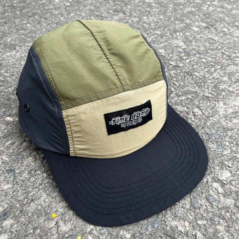 Boné 5panel Time Bomb (Smash - preto musgo e bege) - comprar online