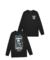 Camiseta Manga Longa Time Bomb (After the Party - preto)