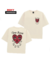 Camiseta BOXY Oversized Time Bomb (Blue skies, broken hearts- off white) - comprar online