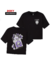 Camiseta BOXY Oversized Time Bomb (Ultraviolet- preto) - comprar online