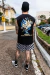 Shorts Tactel Time Bomb (Quadriculado - preto e branco) - loja online