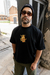 Camiseta BOXY Oversized Time Bomb (Bored to Death- preto) - loja online