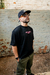 Camiseta BOXY Oversized Time Bomb (High Tech, Low Life - preto) - loja online
