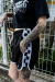 Shorts Tactel Time Bomb (Vintage - preto e quadriculado) - loja online