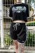 Shorts Tactel Time Bomb (Vintage - preto e quadriculado) - comprar online