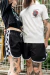 Shorts Tactel Time Bomb (Vintage - preto e quadriculado) - Time Bomb Wear