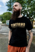 Camiseta Time Bomb x Gut42 (Burning Heart - preto) - loja online