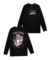 Camiseta Manga Longa Time Bomb (Head Trip- preto)