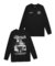 Camiseta Manga Longa Time Bomb (Heavens Knows - preto)