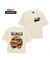 Camiseta BOXY Oversized Time Bomb (Not looking for trouble - off white) - comprar online