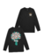 Camiseta Manga Longa Time Bomb (Remain in light - preto)
