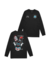 Camiseta Manga Longa Time Bomb (Stay Lucky - preto)